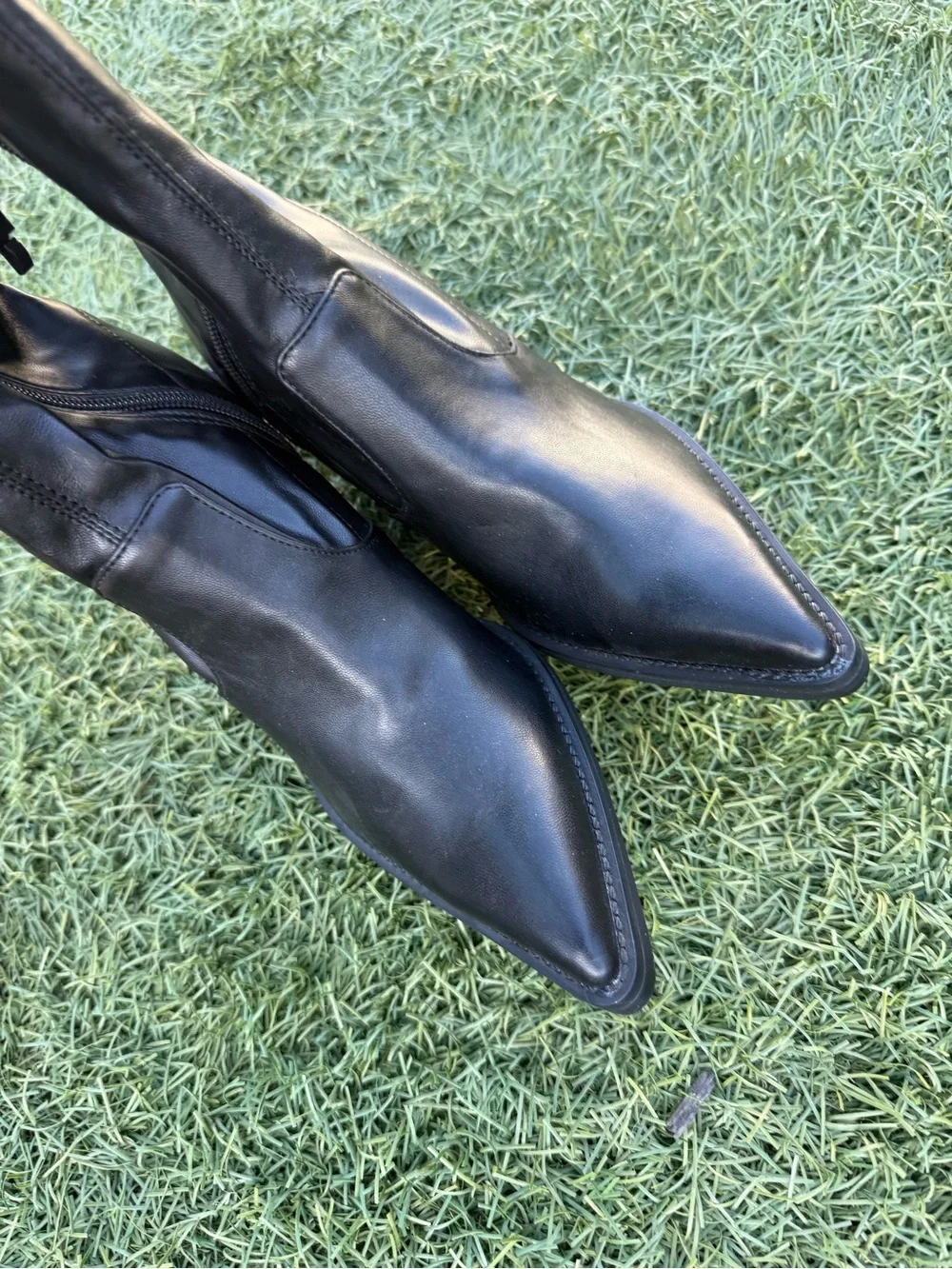 Zara leather cowboy